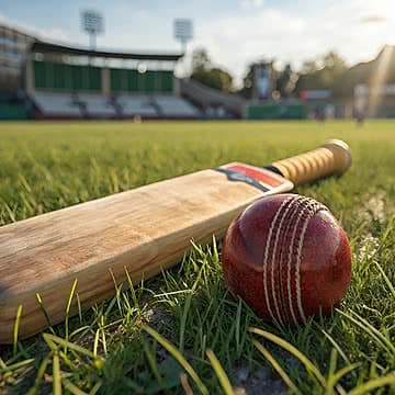 Cricketer batting at Axi Cricket Park ground in Sarjapur, Bangalore